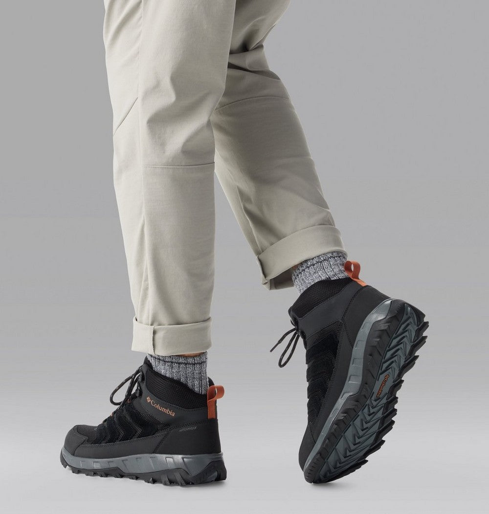 Men's Waterproof Mid Hiking Boot - Brown