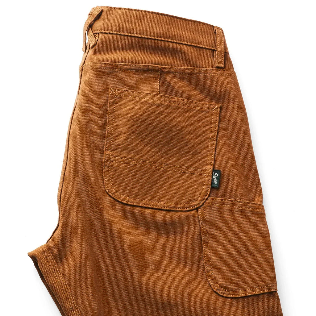 Double-Knee Duck Canvas Work Pants - Tan