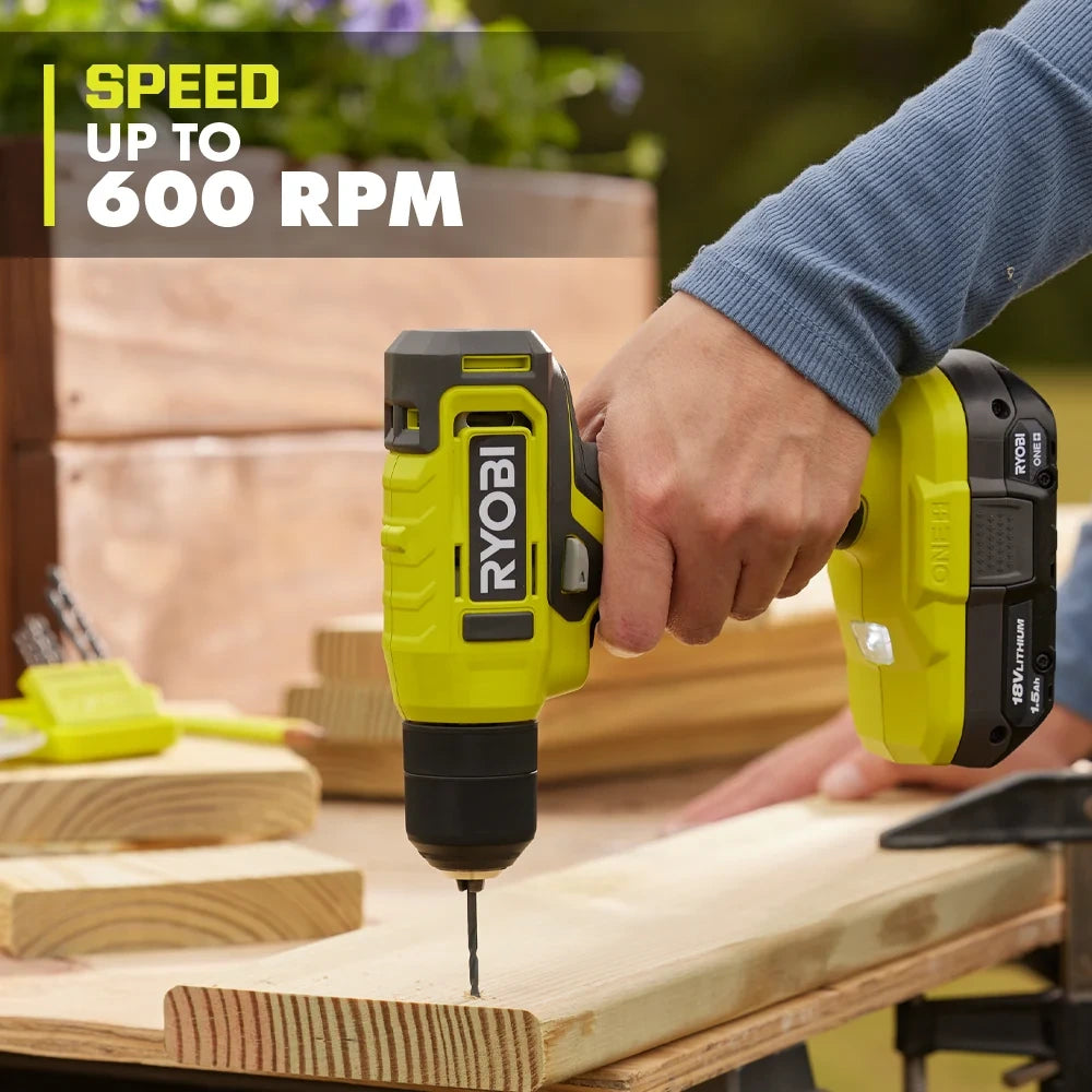 18V 3/8-Inch Cordless Drill/Driver Kit