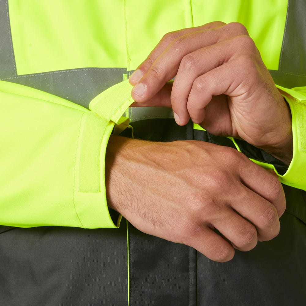 High-Visibility Insulated Winter Jacket - Orange