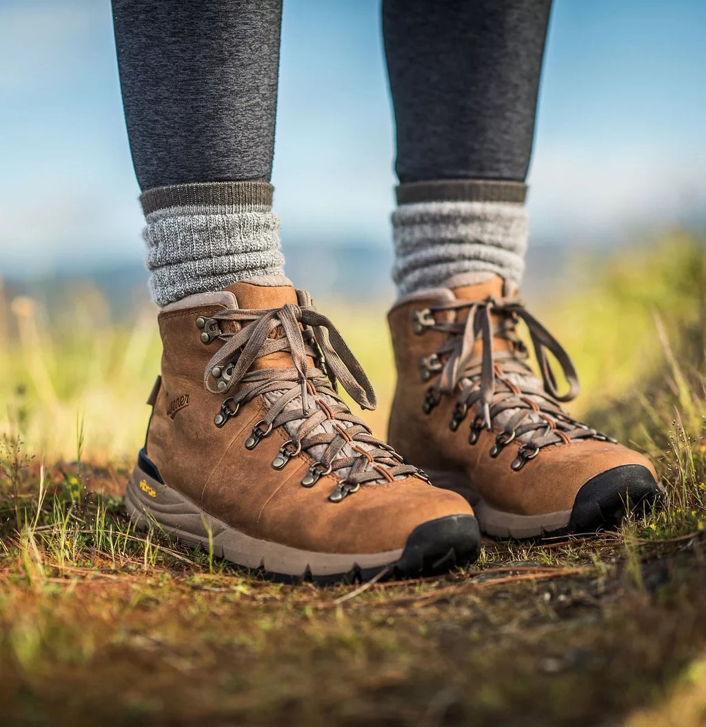 Women's Waterproof Leather Hiking Boot - Rich Brown
