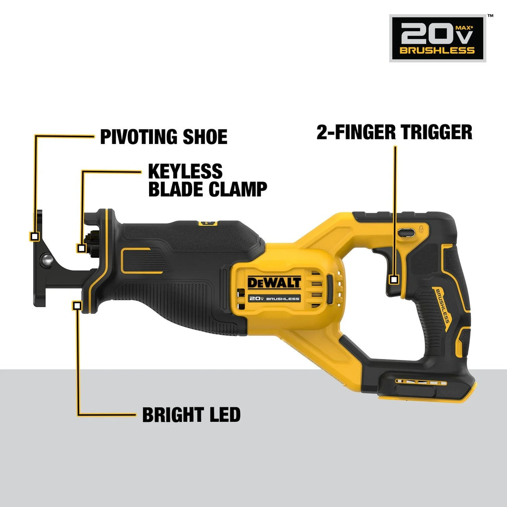 Brushless Cordless Reciprocating Saw