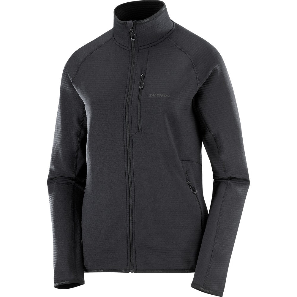 Women's Lightweight Full-Zip Fleece - White