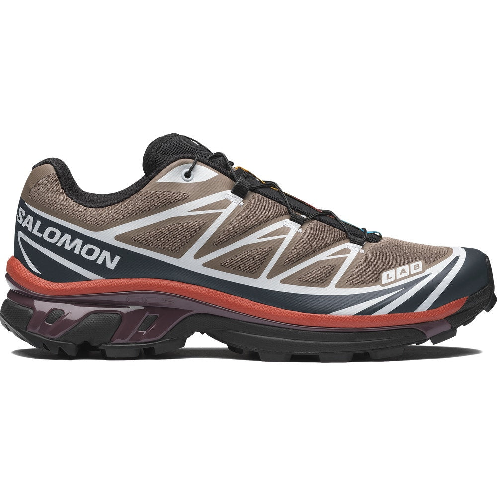 Mesh Trail-Inspired Sneakers - Gray