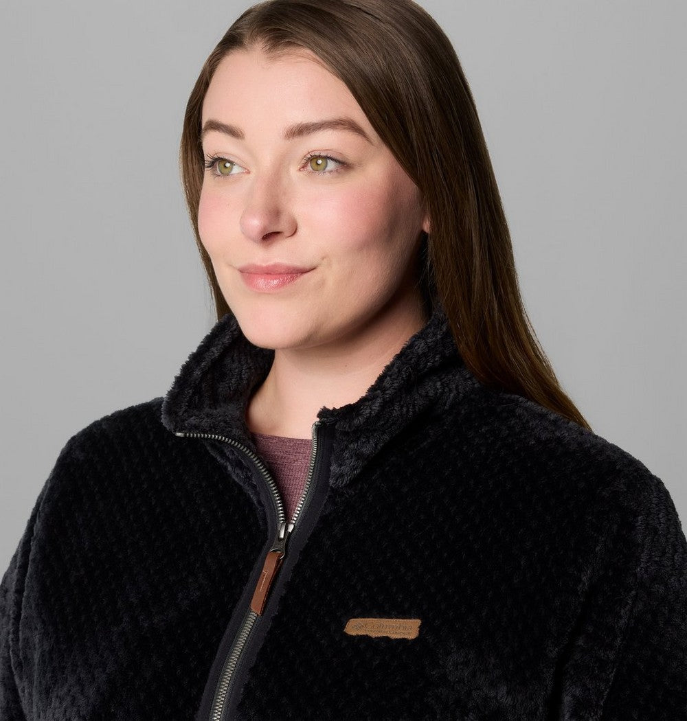 Women's Plus Long Full-Zip Fleece Jacket - Blue