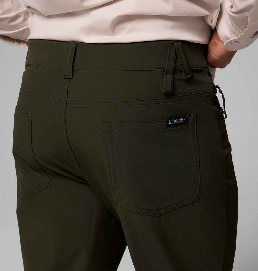 Men's Stretch Five-Pocket Pants - Green