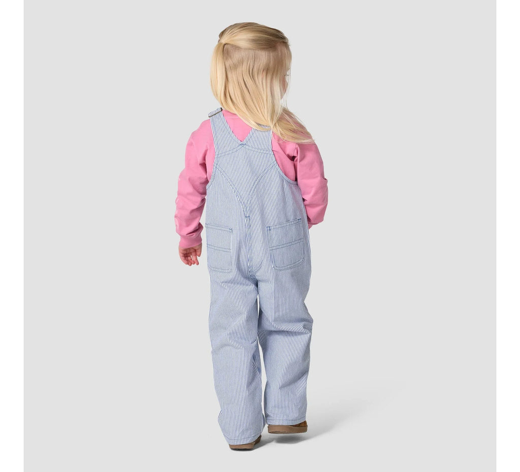 Toddler Stripe Cotton Twill Bib Overalls