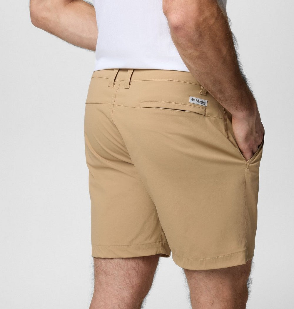 Men's Stretch Fishing Shorts - Cool Grey