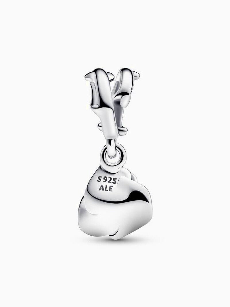 Sterling Silver Rose Dangle Charm