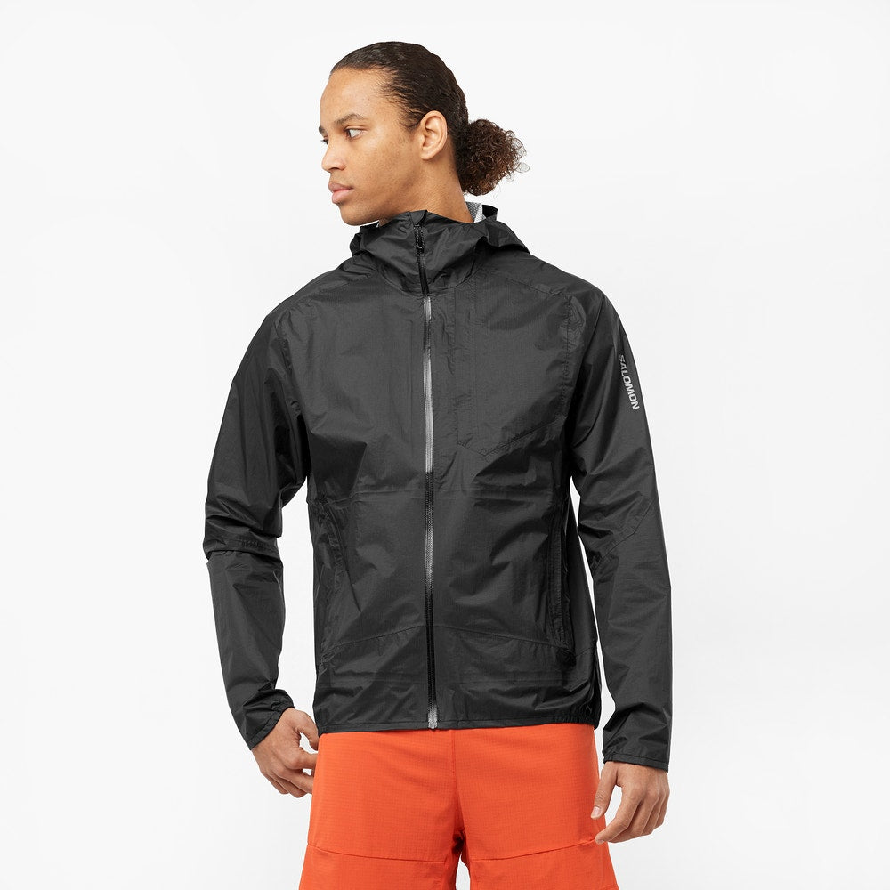 Men's Packable Waterproof Shell Jacket