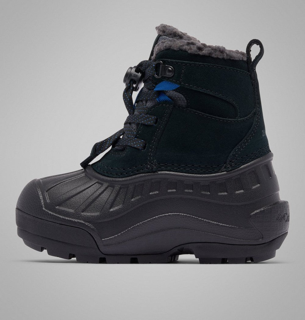 Little Kids' Waterproof Insulated Snow Boot - Black