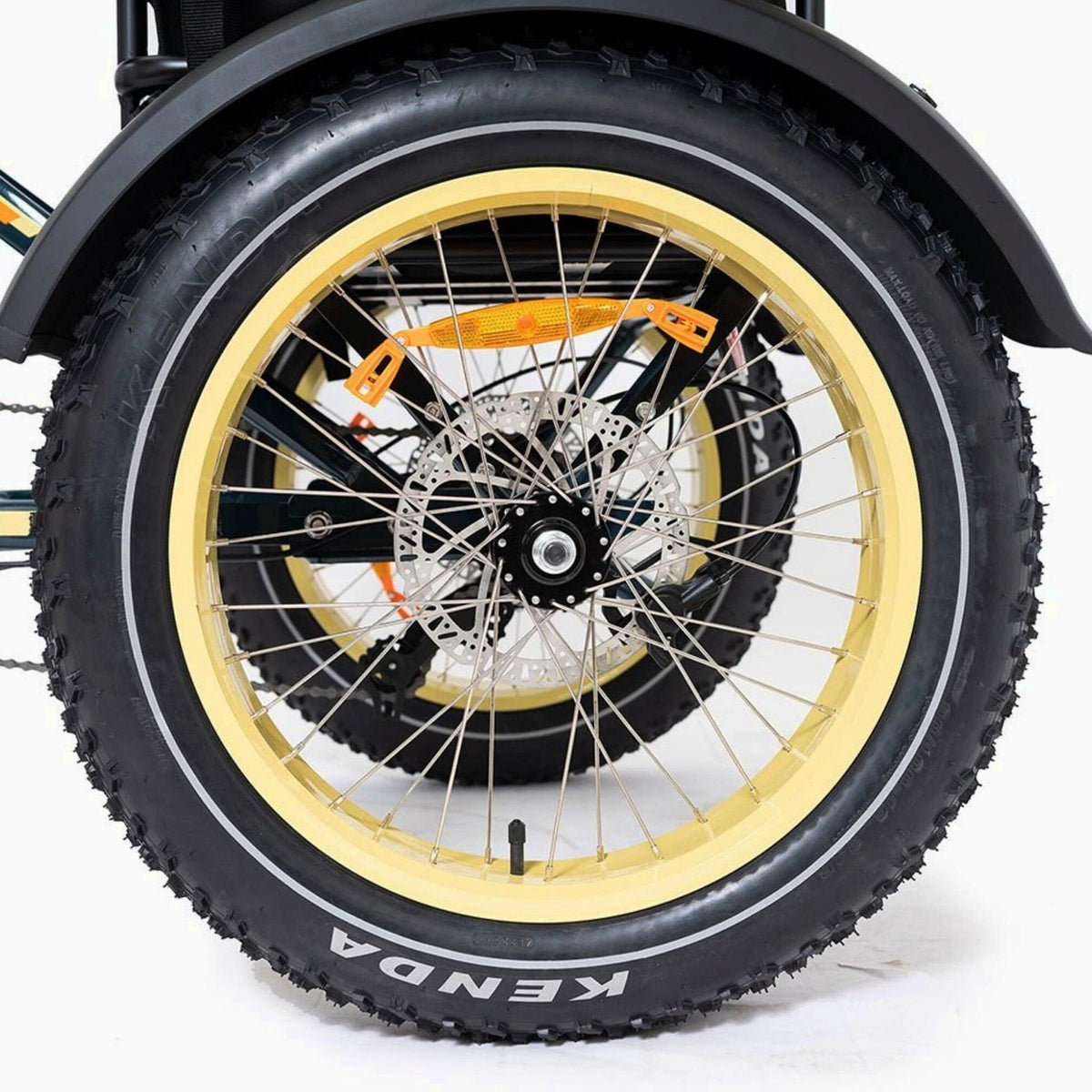 DWMEIGI Silverado 20 Foldable Fat Tire Electric Trike 48V/14AH 750W, 330LBS - MG2301