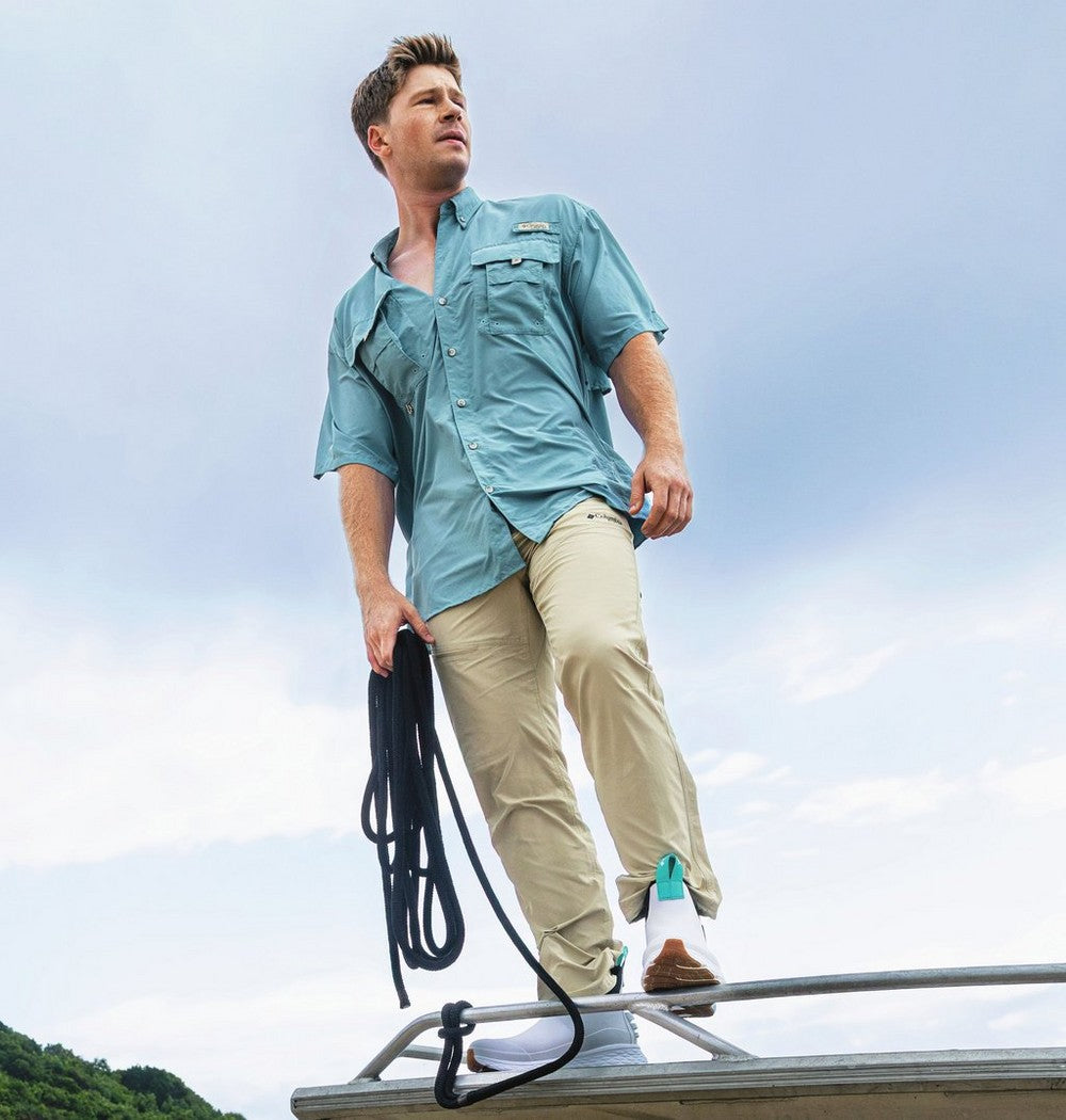 Men's Deck Boot - Gray Blue
