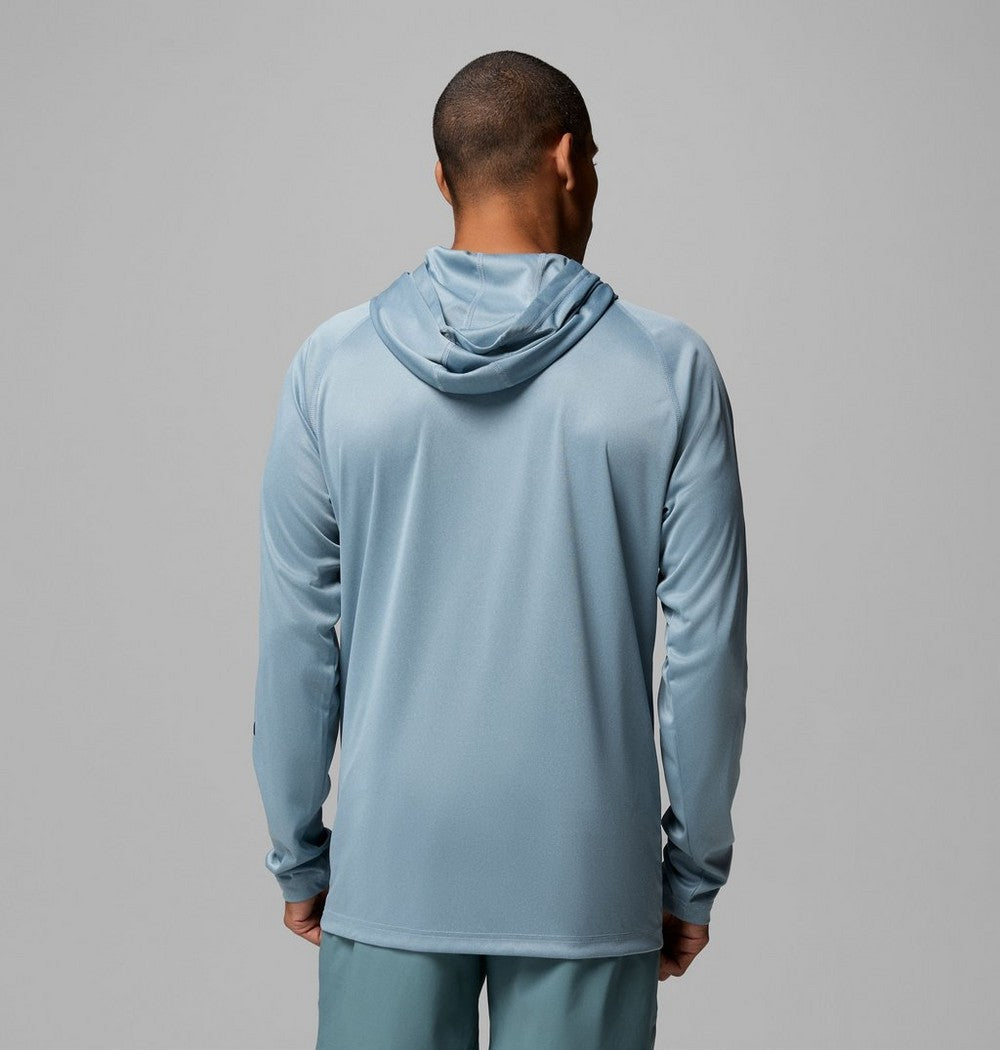 Men's Long-Sleeve Sun Hoodie - Gray