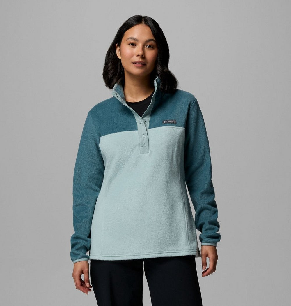 Women's Half-Snap Fleece Pullover - Navy