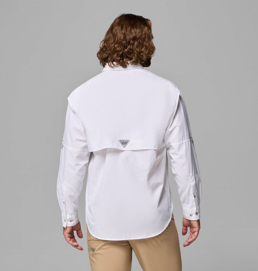 Men's Vented Long-Sleeve Fishing Shirt - Blue