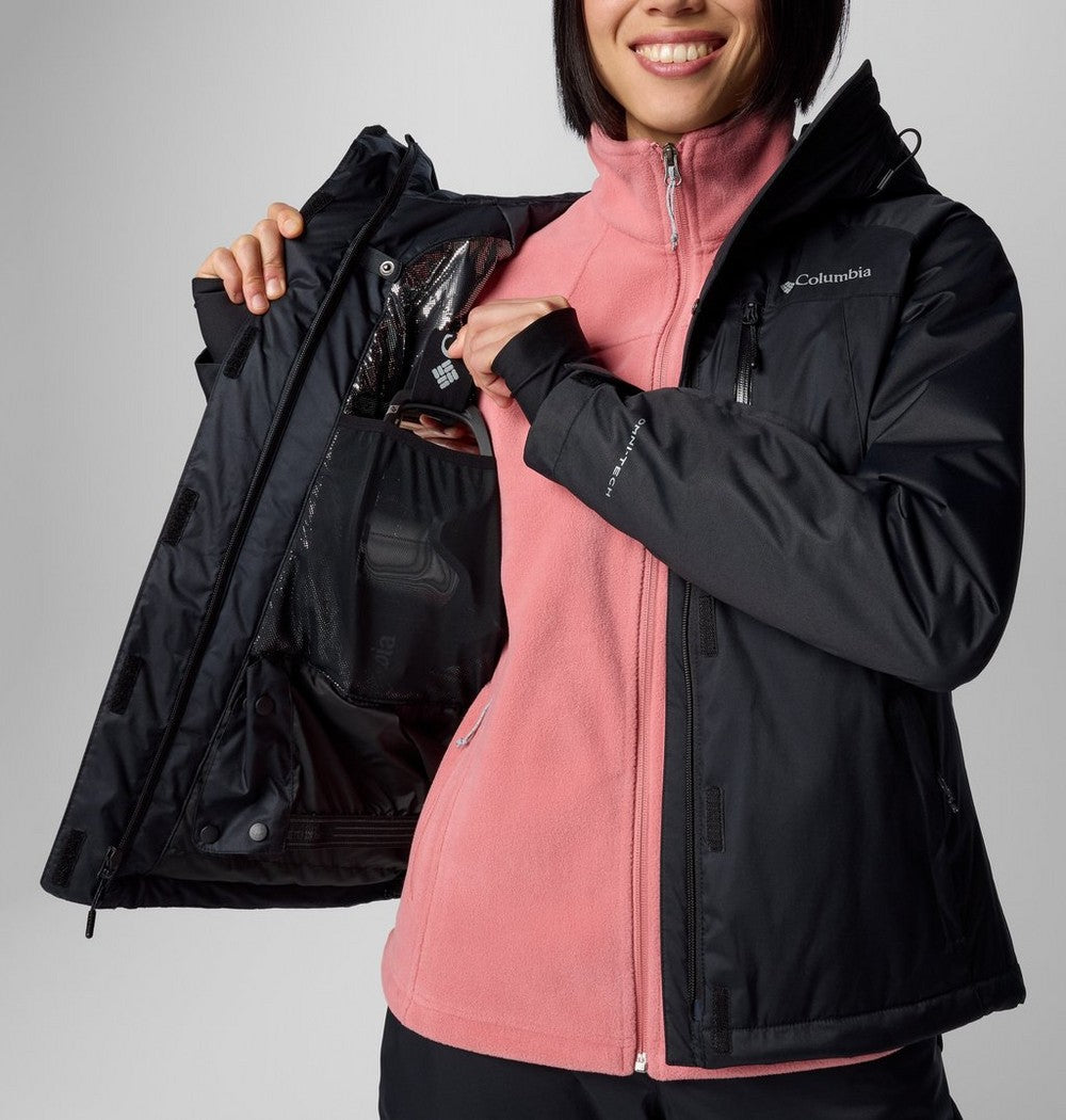 Women's Insulated Ski Jacket - Blue