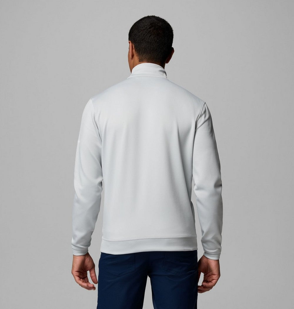 Men's UPF 30 Quarter-Zip Pullover - Peach
