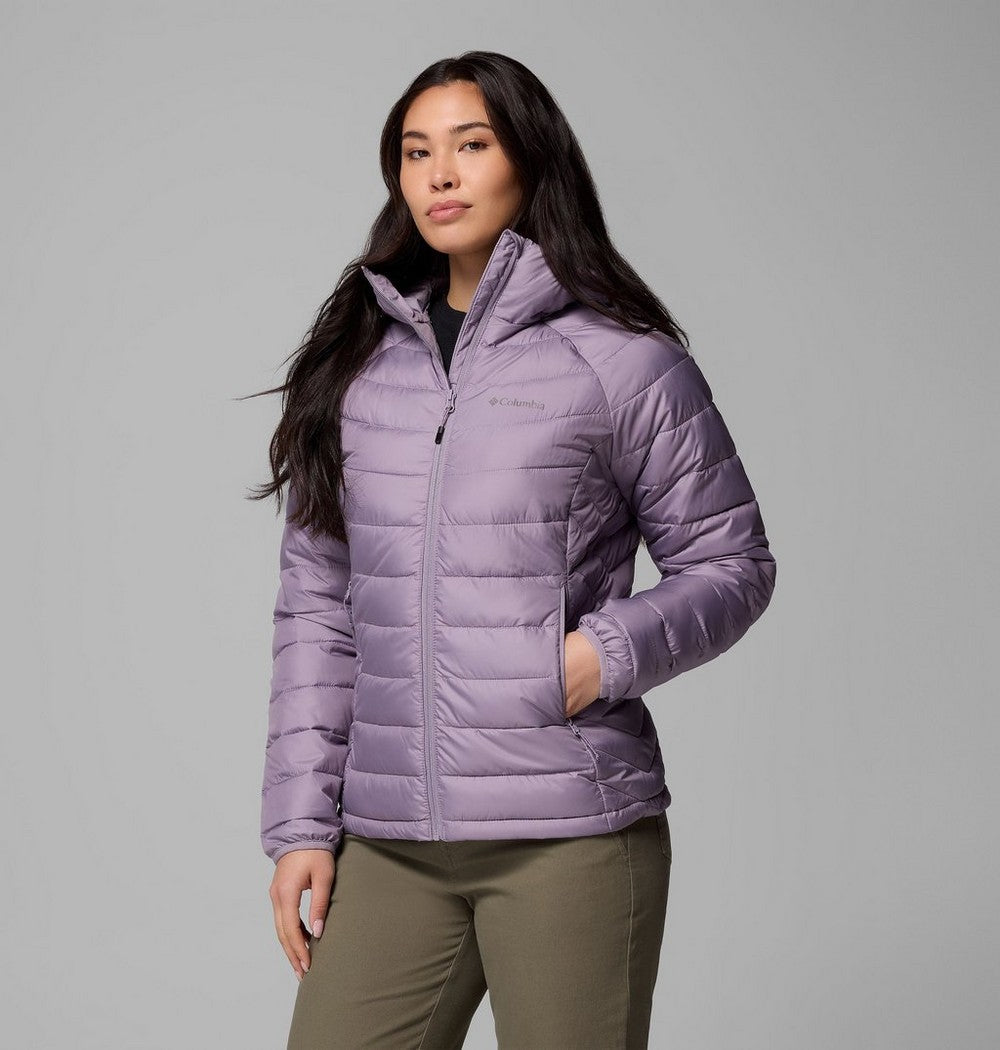 Women's Hooded Puffer Jacket - Navy