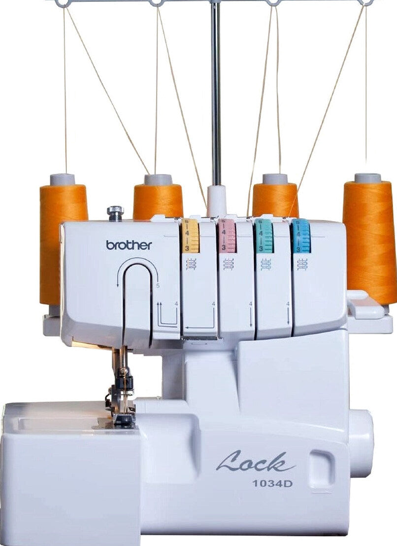 Brother 3/4 Thread Serger With Differential Feed And 3 Accessory Feet - 1034D