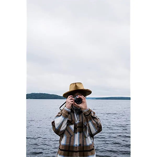 Vintage Fedora Lightning Hat-Camel Code