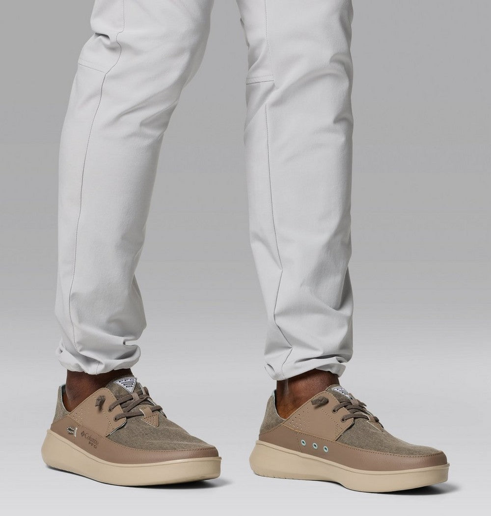 Men's Relaxed Boat Shoe - Blue and White