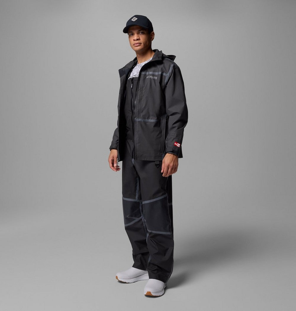 Men's Waterproof Fishing Bib - Black