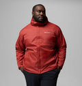 Men's Big Seam-Sealed Rain Jacket - Blue