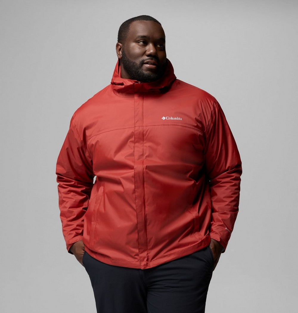 Men's Big Seam-Sealed Rain Jacket - Blue