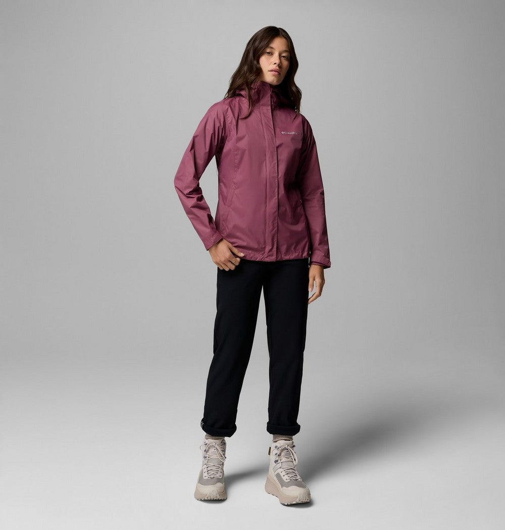 Women's Packable Rain Jacket - Fig