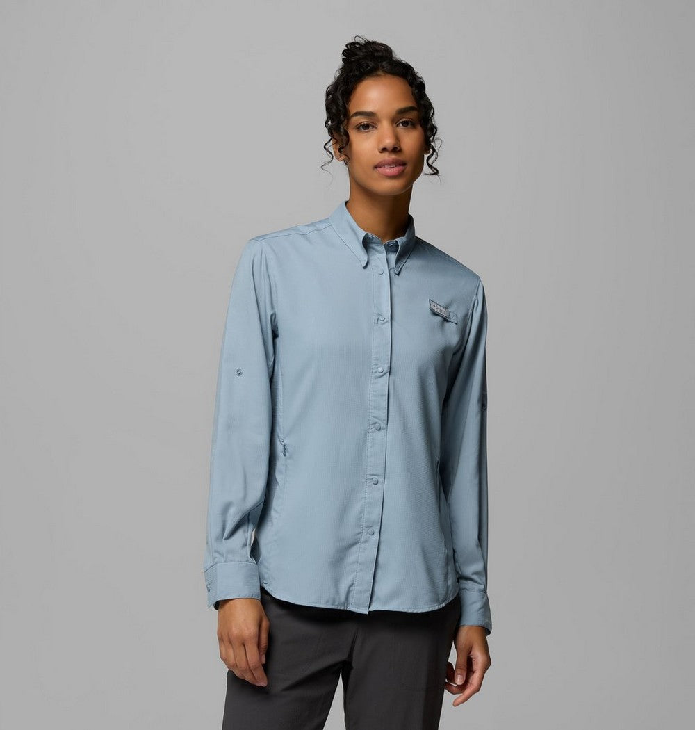 Women's Long Sleeve Fishing Shirt - Stone