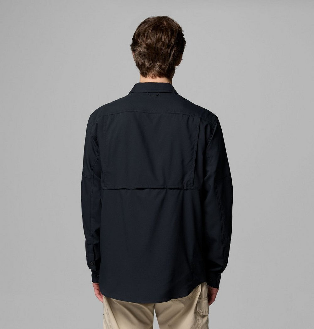 Men's UPF 100 Utility Long Sleeve Shirt - Gray