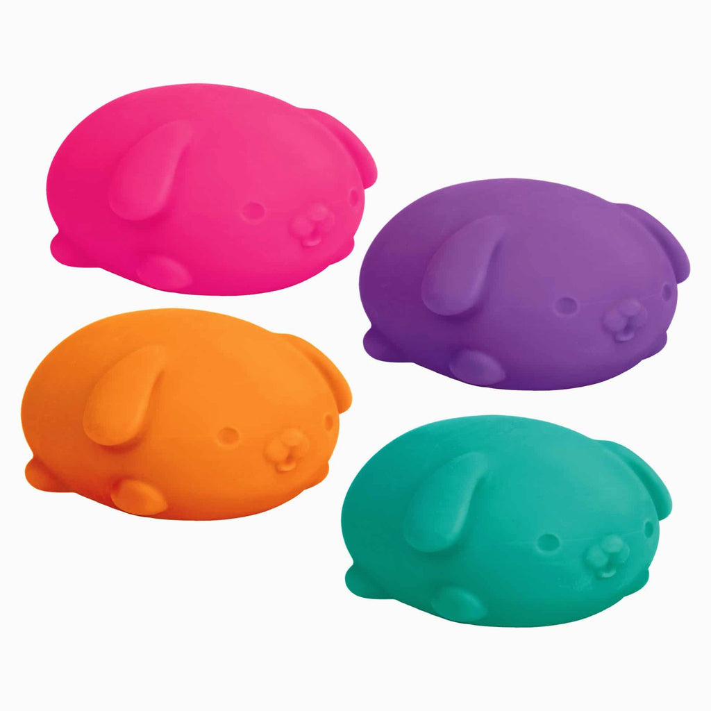 Neon Puppy Squeeze Toy