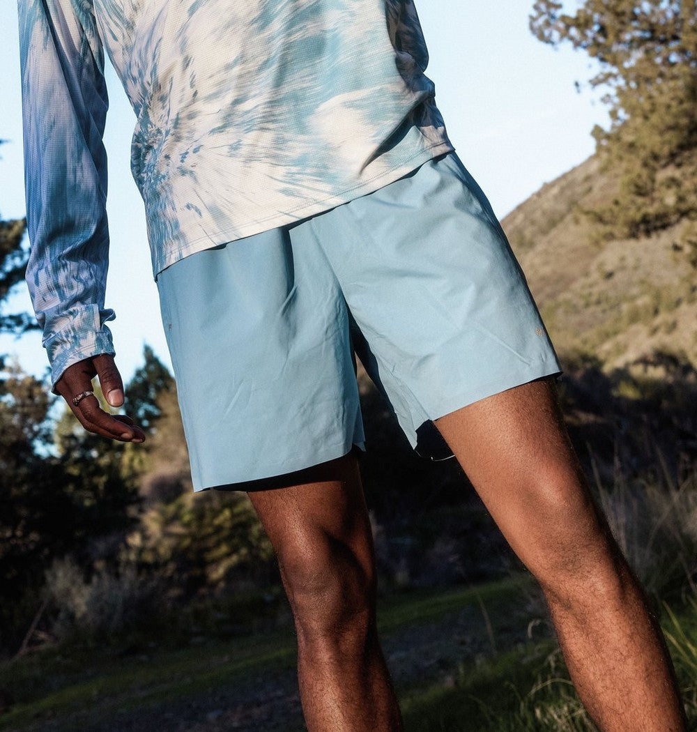 Men's Lined Running Shorts - Gray