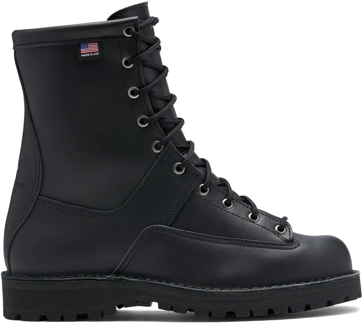 Women's 8-Inch Insulated Waterproof Duty Boot - Black