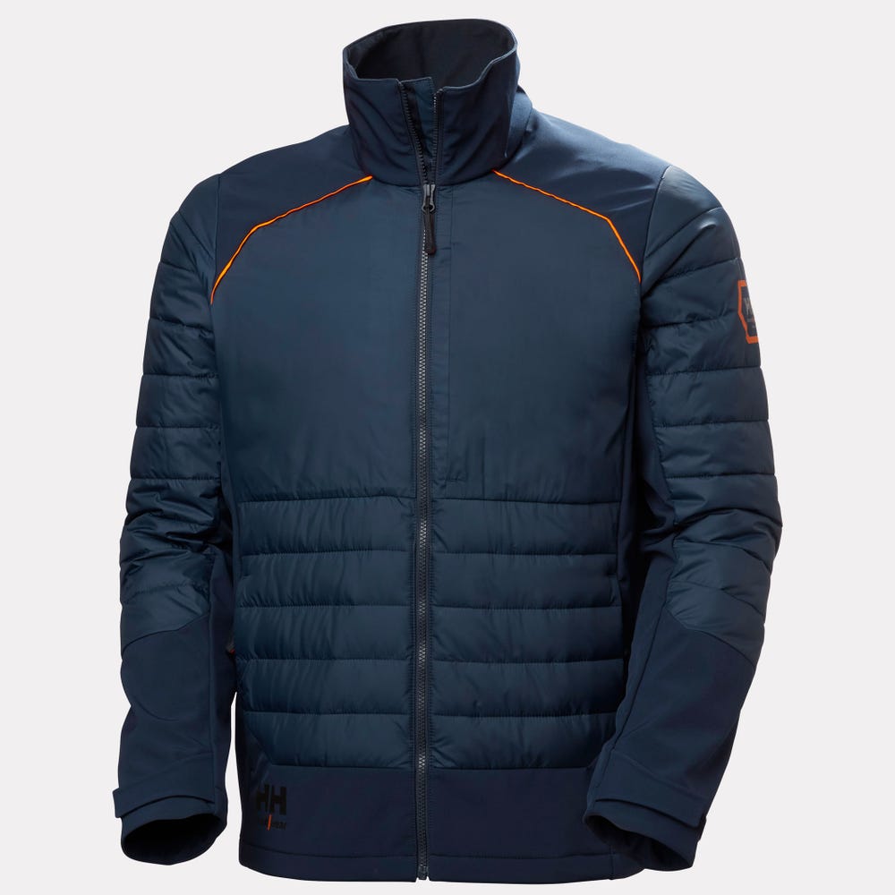 Insulated Softshell Work Jacket - Navy