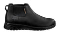 4-Inch Water-Resistant Nano Toe Pull-On Boot - Black