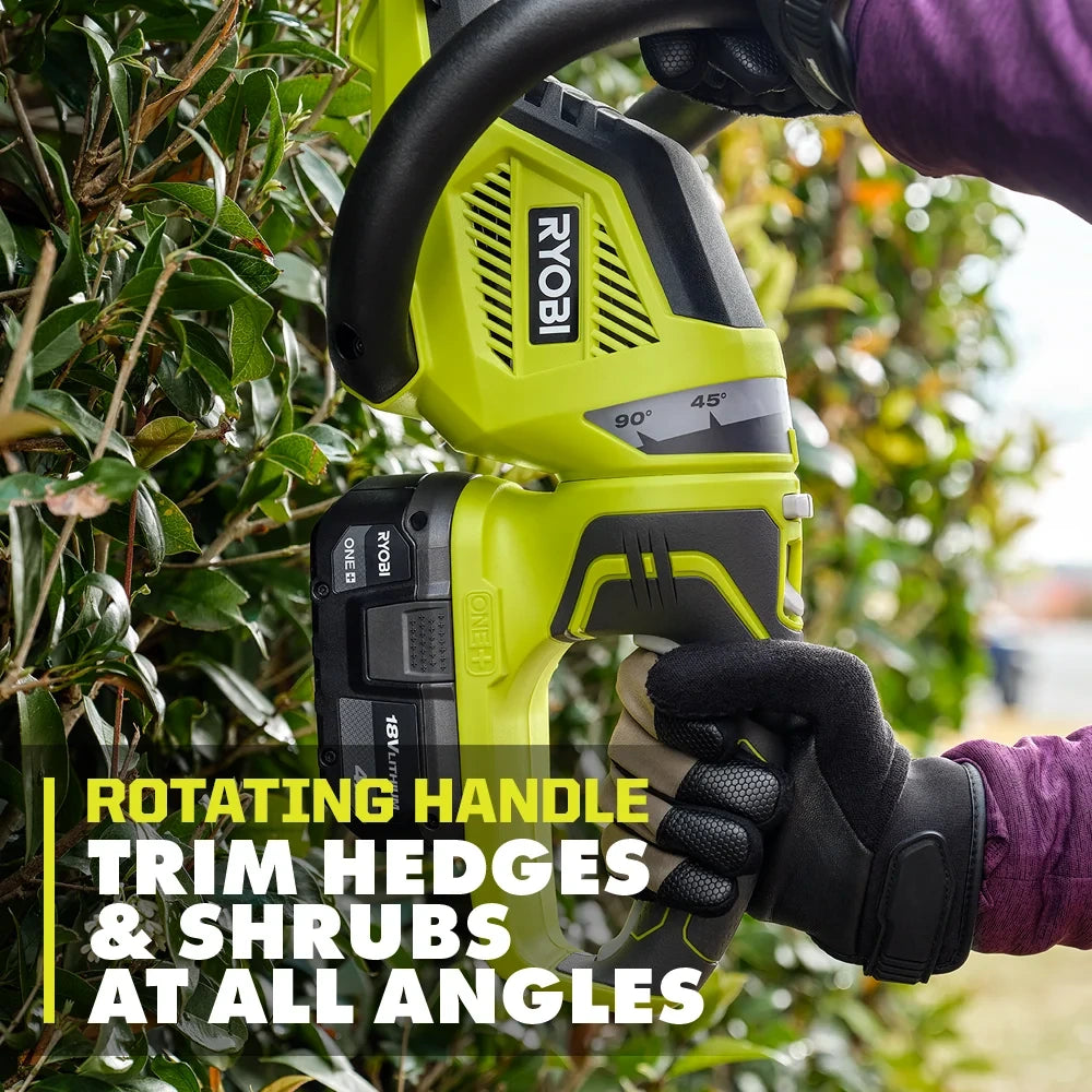 18V Cordless 22-Inch Hedge Trimmer