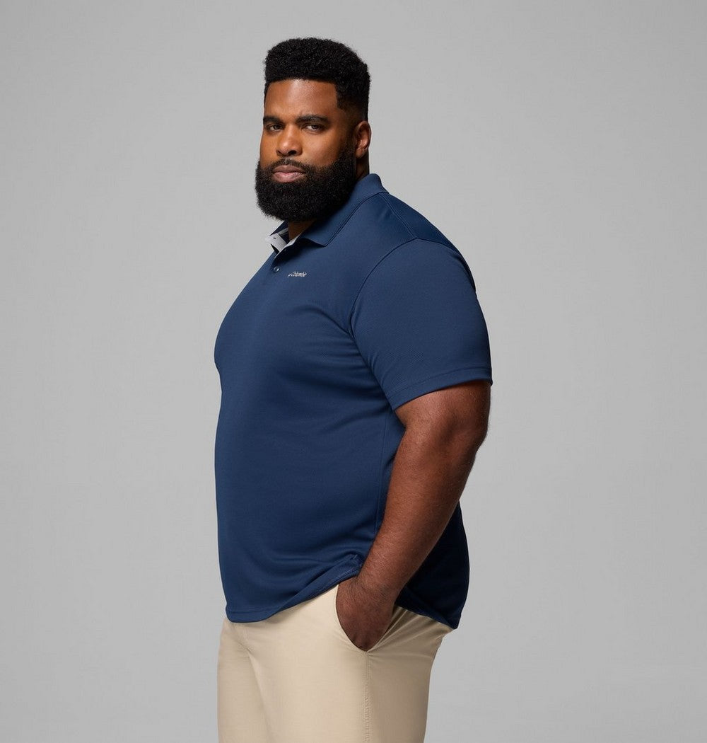 Men's Big UPF 30 Performance Polo - Navy