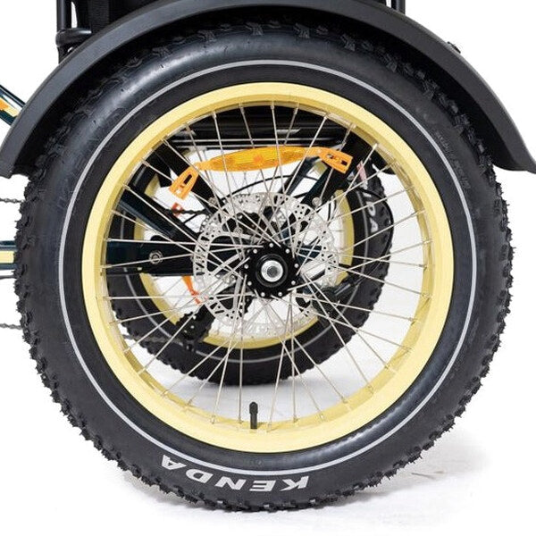 DWMEIGI Silverado 20 Foldable Fat Tire Electric Trike 48V/14AH 750W, 330LBS - MG2301