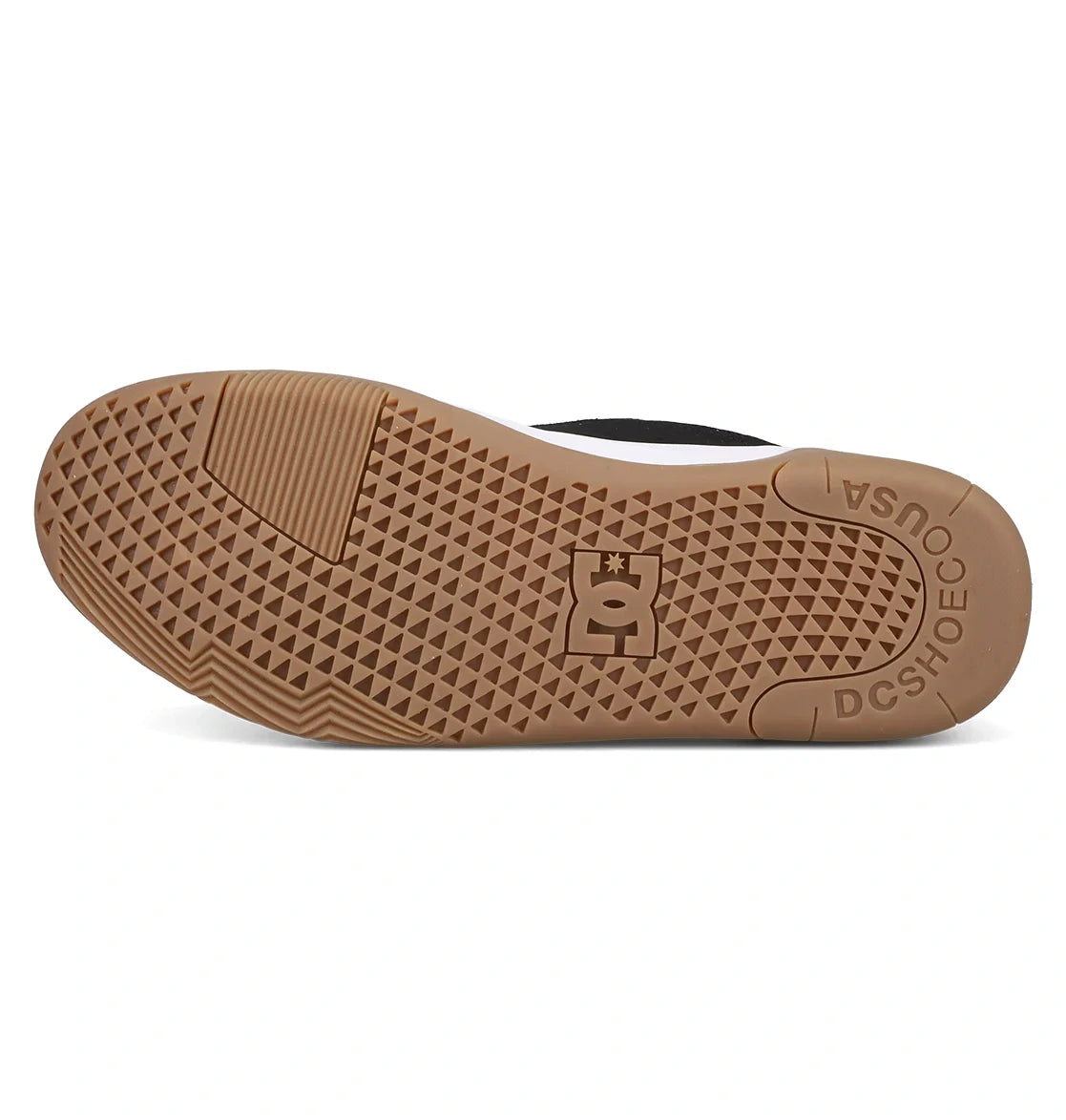 Men's Suede Skate Sneaker - Black White Gum