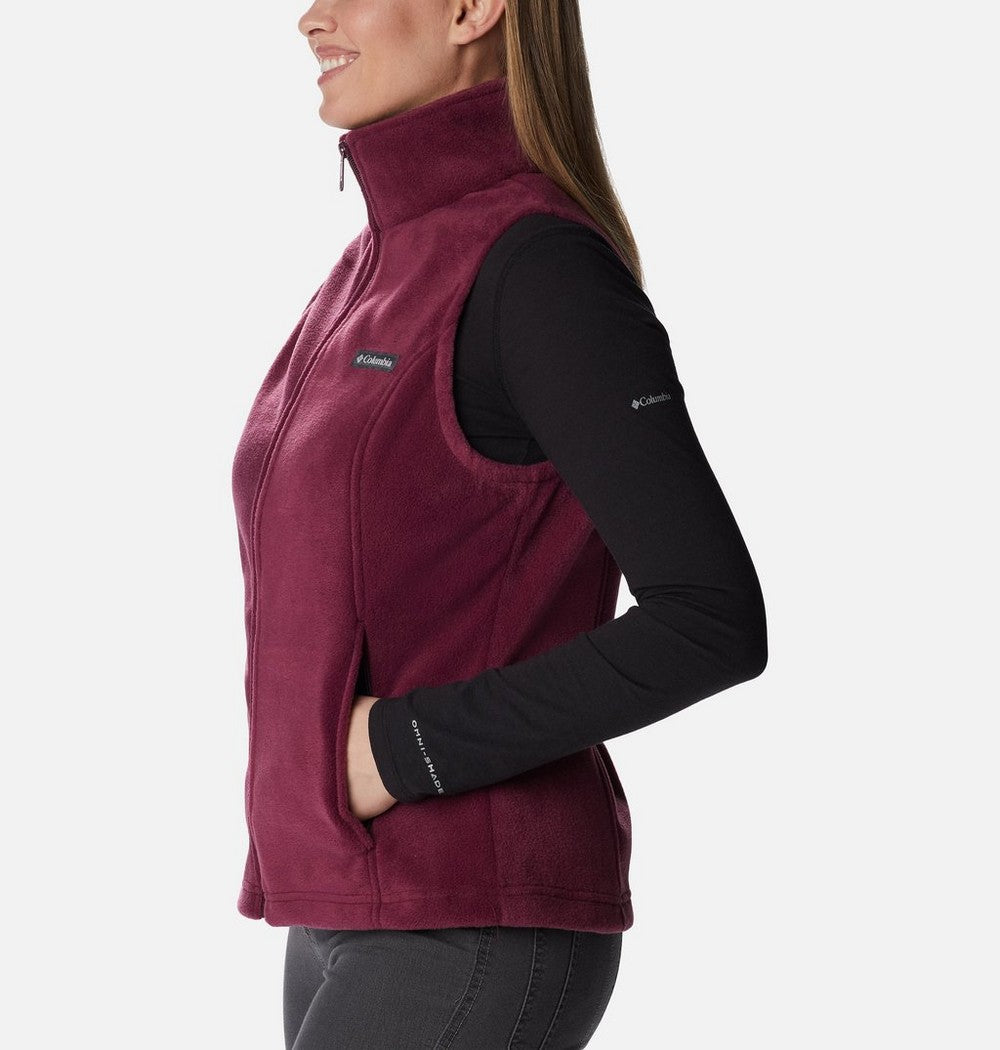 Women's Fleece Vest - Chalk