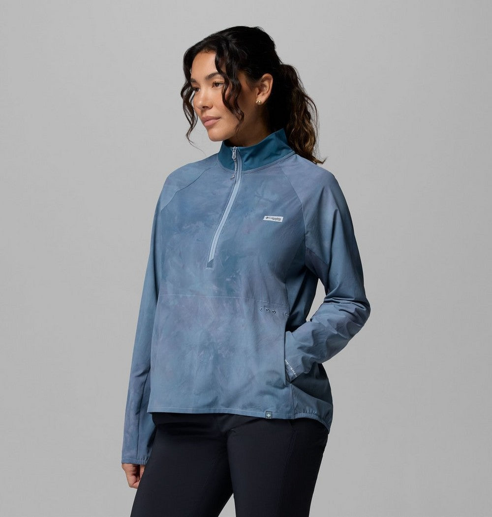 Women's Half-Zip Fishing Shirt - Pink