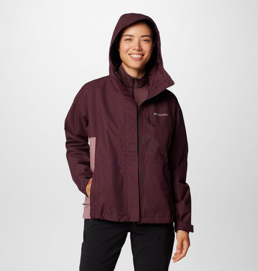 Women's Waterproof Rain Jacket - Coral