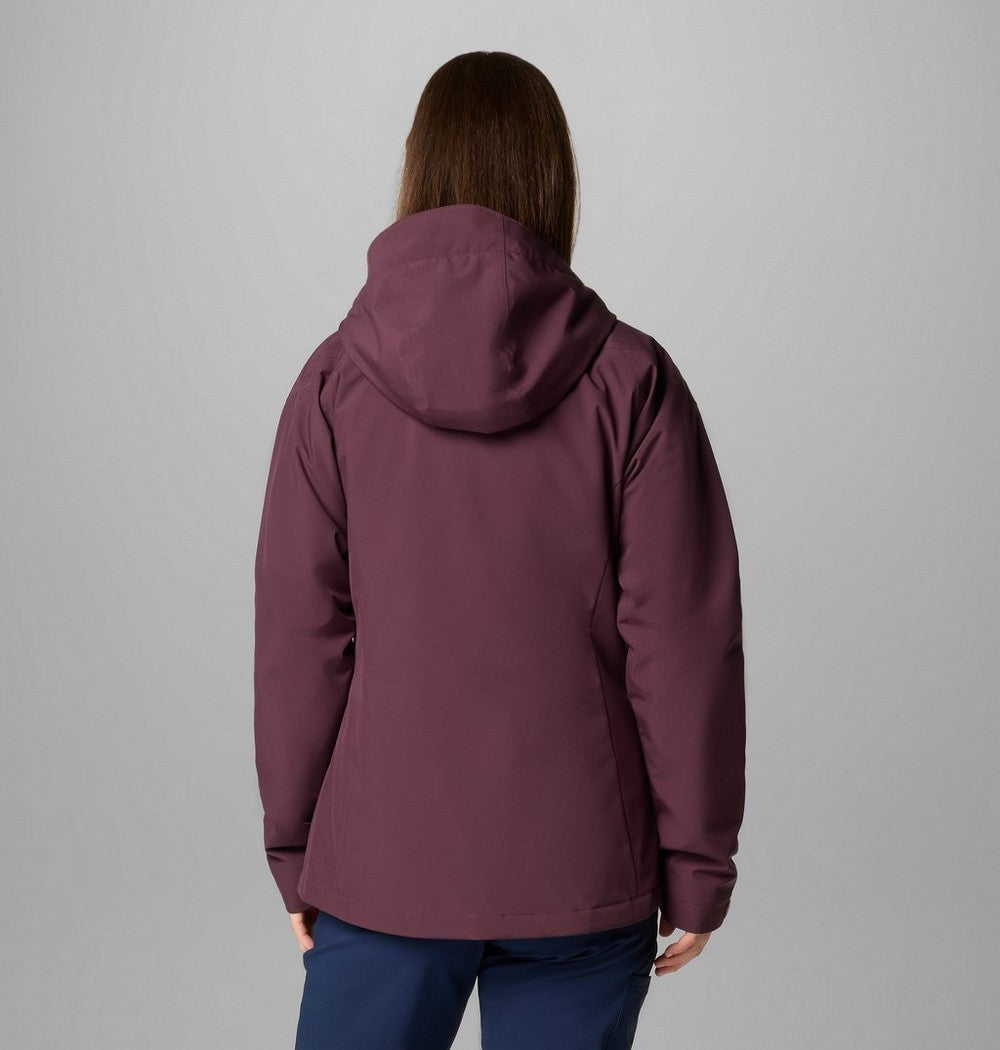 Women's 3-In-1 Waterproof Jacket - Brown