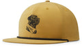 Rope Visor Snapback Cap - Biscuit