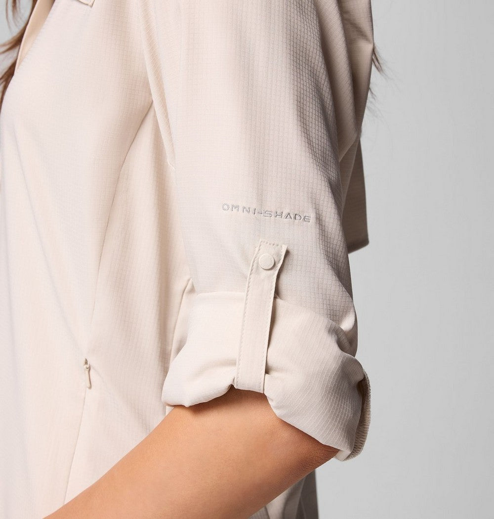 Women's Long Sleeve Fishing Shirt - Stone