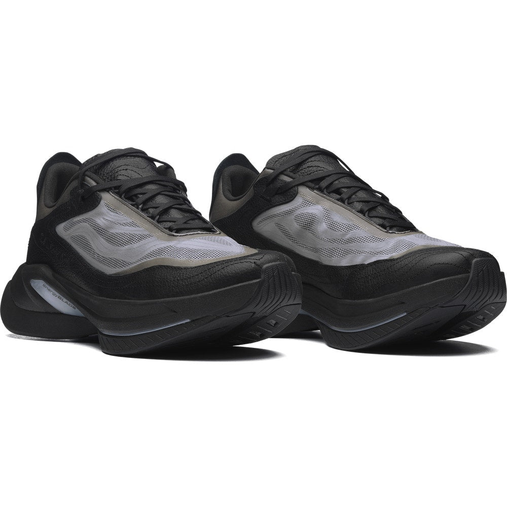 Unisex Fiberglass Plate Running Shoe - Brown