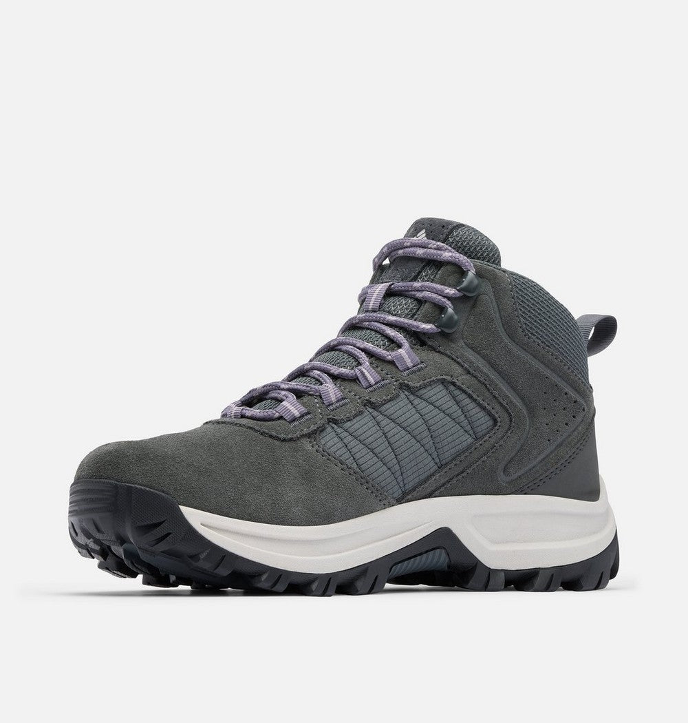 Women's Wide Waterproof Suede Hiking Shoe