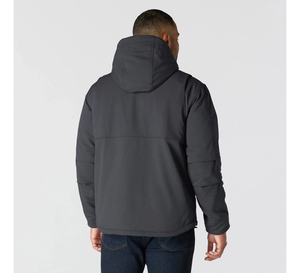 Men's Insulated Stretch Work Jacket - Gray
